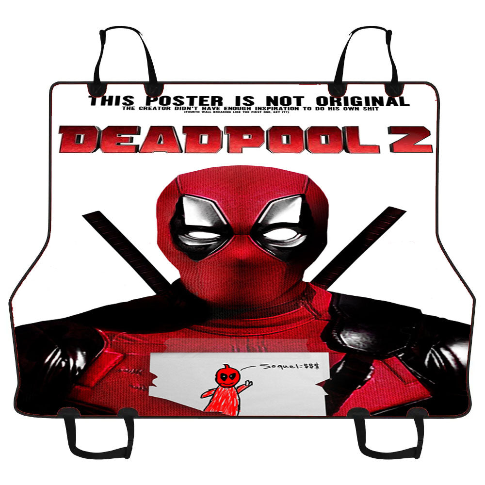 Deadpool 2 The Poster Is Not Original Car Pet Seat Cover