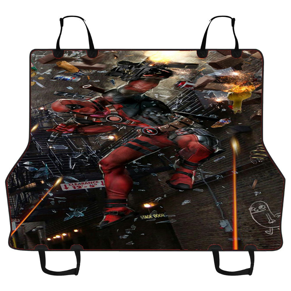 Deadpool Action Car Pet Seat Cover