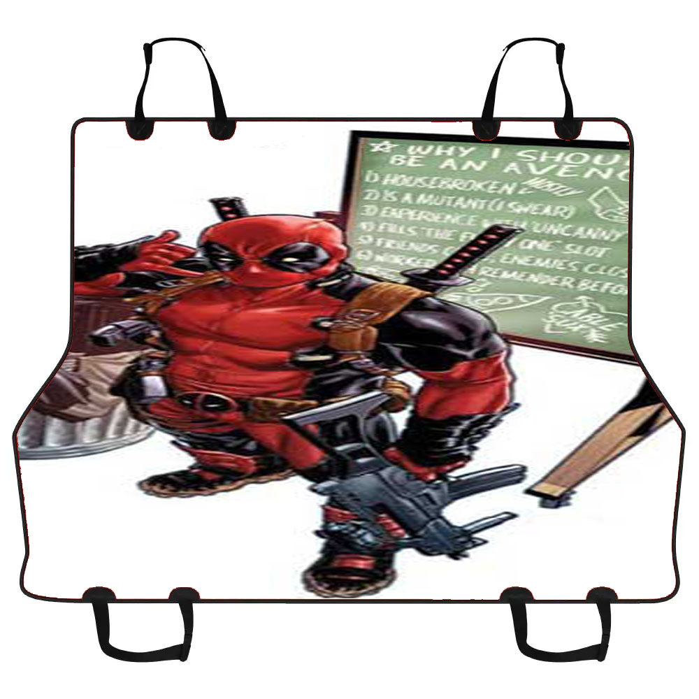 Deadpool Avengers Car Pet Seat Cover
