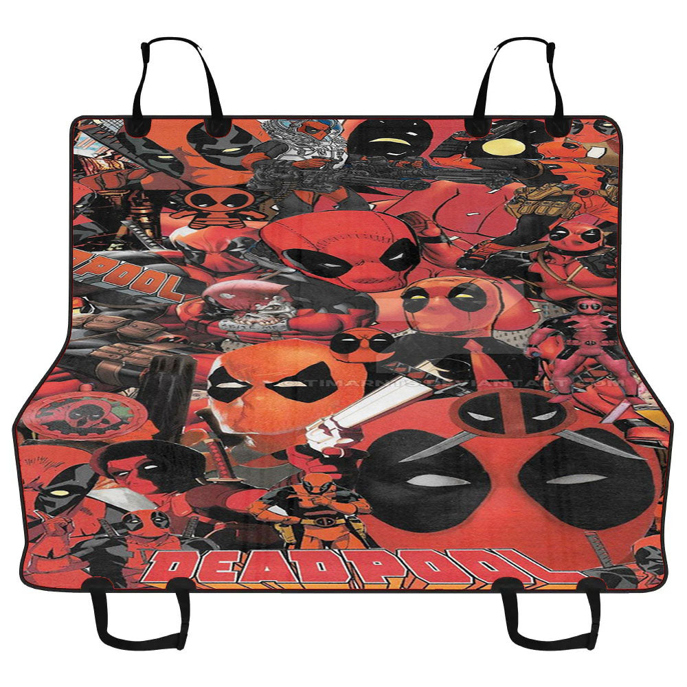 Deadpool Collage Car Pet Seat Cover