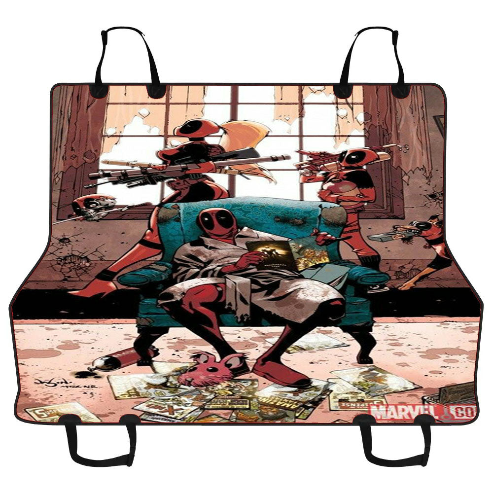 Deadpool Crazy Home Car Pet Seat Cover