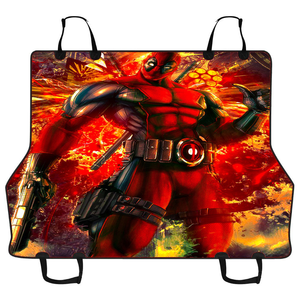 Deadpool Explode Car Pet Seat Cover