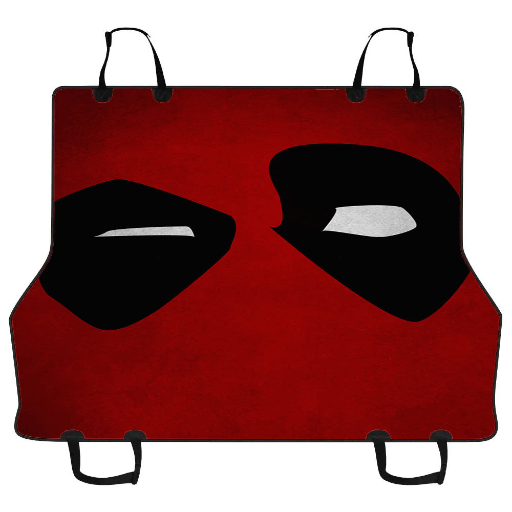 Deadpool Eyes Car Pet Seat Cover