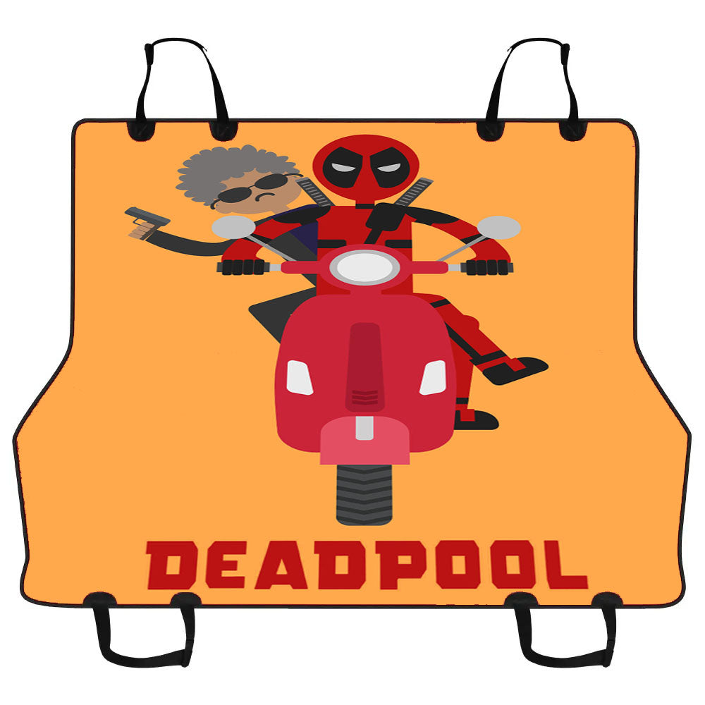 Deadpool Flat Car Pet Seat Cover
