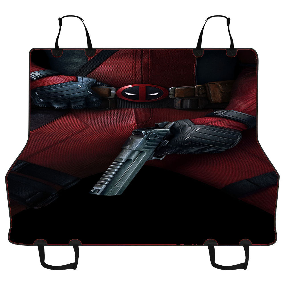 Deadpool Funny Car Pet Seat Cover