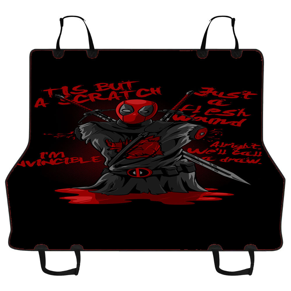 Deadpool Im Invisible Car Pet Seat Cover