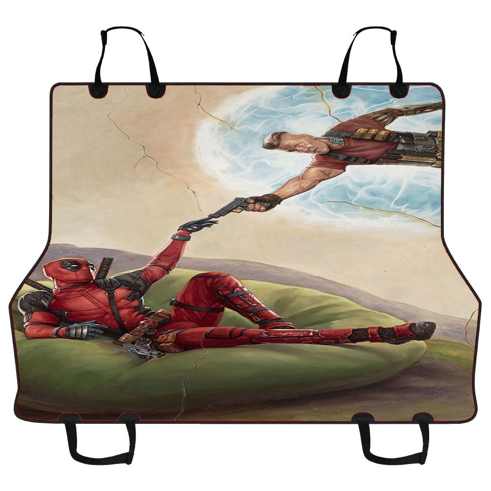 Deadpool Logan Car Pet Seat Cover