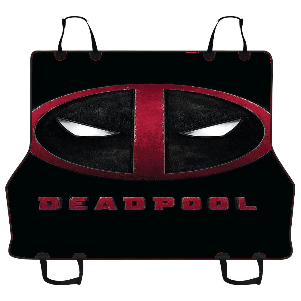 Deadpool Logo Face Car Pet Seat Cover
