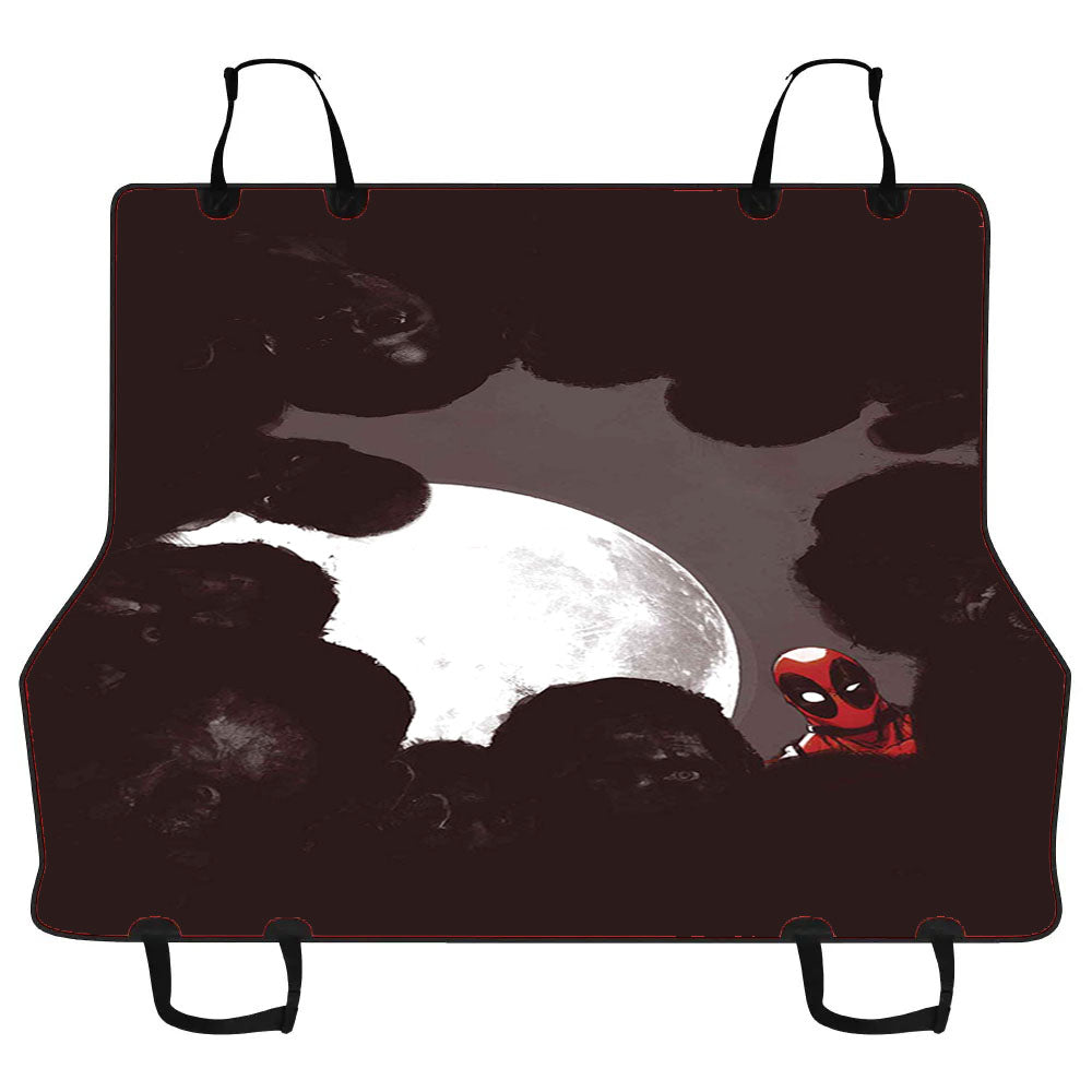 Deadpool Marvel Moon Night Zombie Superhero Car Pet Seat Cover
