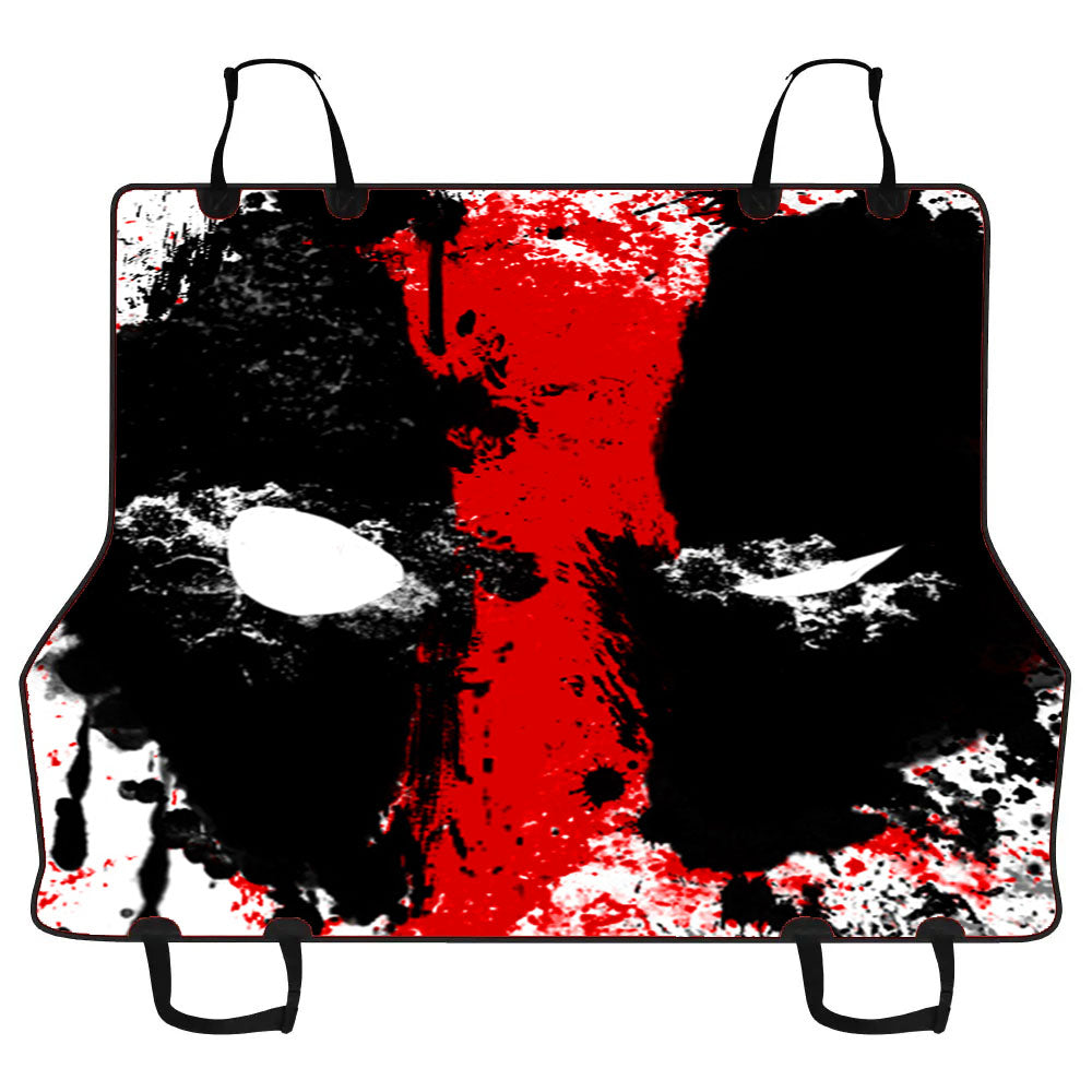 Deadpool Marvel Paint Art Car Pet Seat Cover