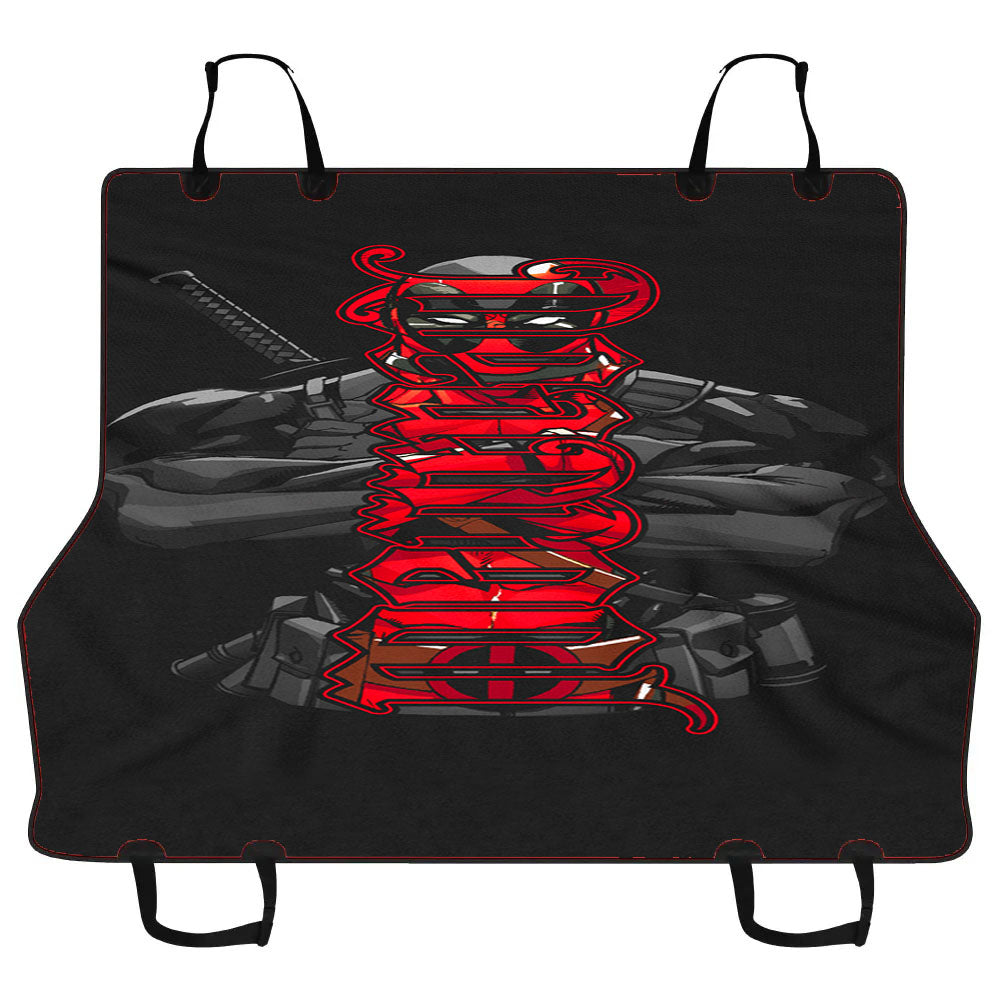 Deadpool Mercenary Car Pet Seat Cover