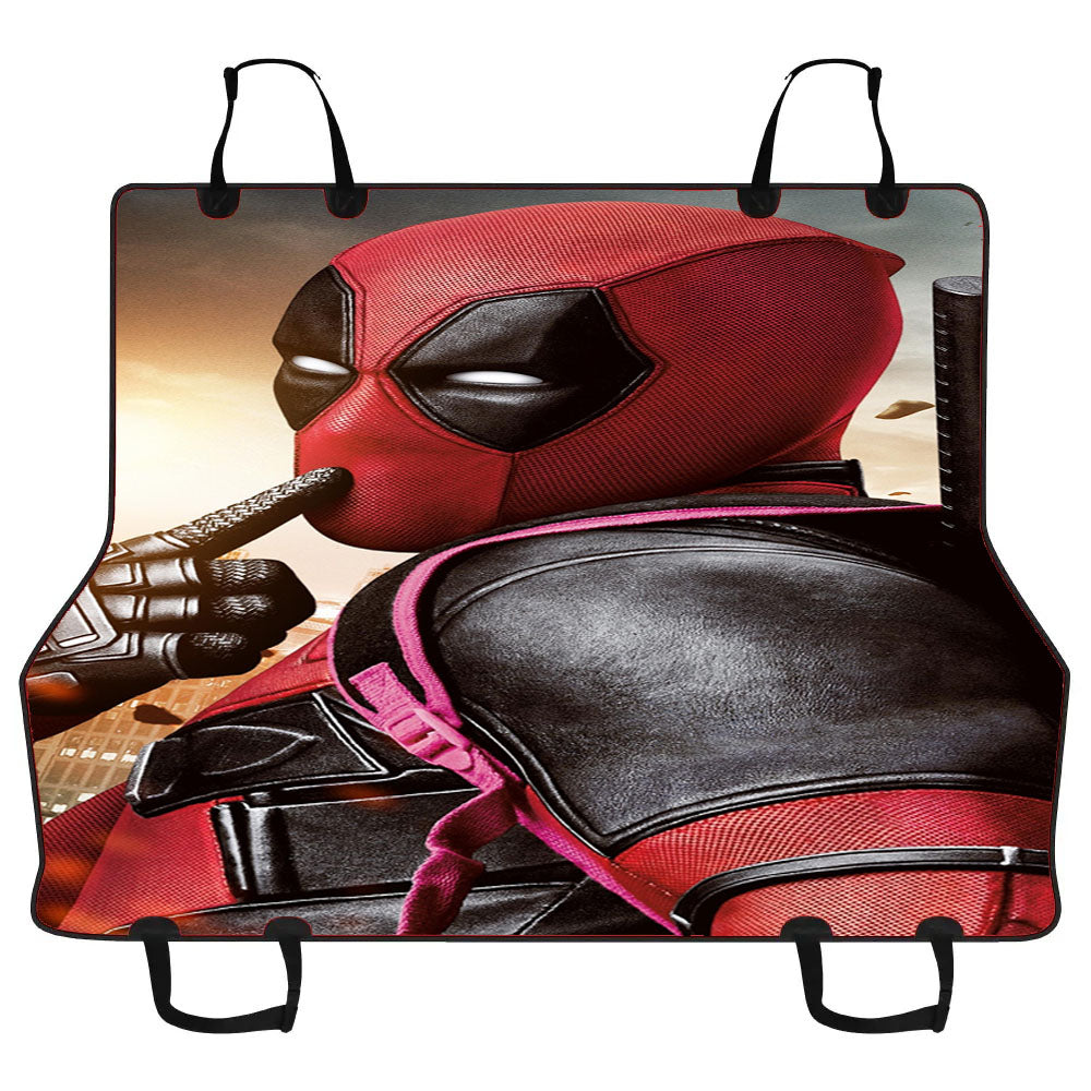 Deadpool Movie Wallpaper Car Pet Seat Cover