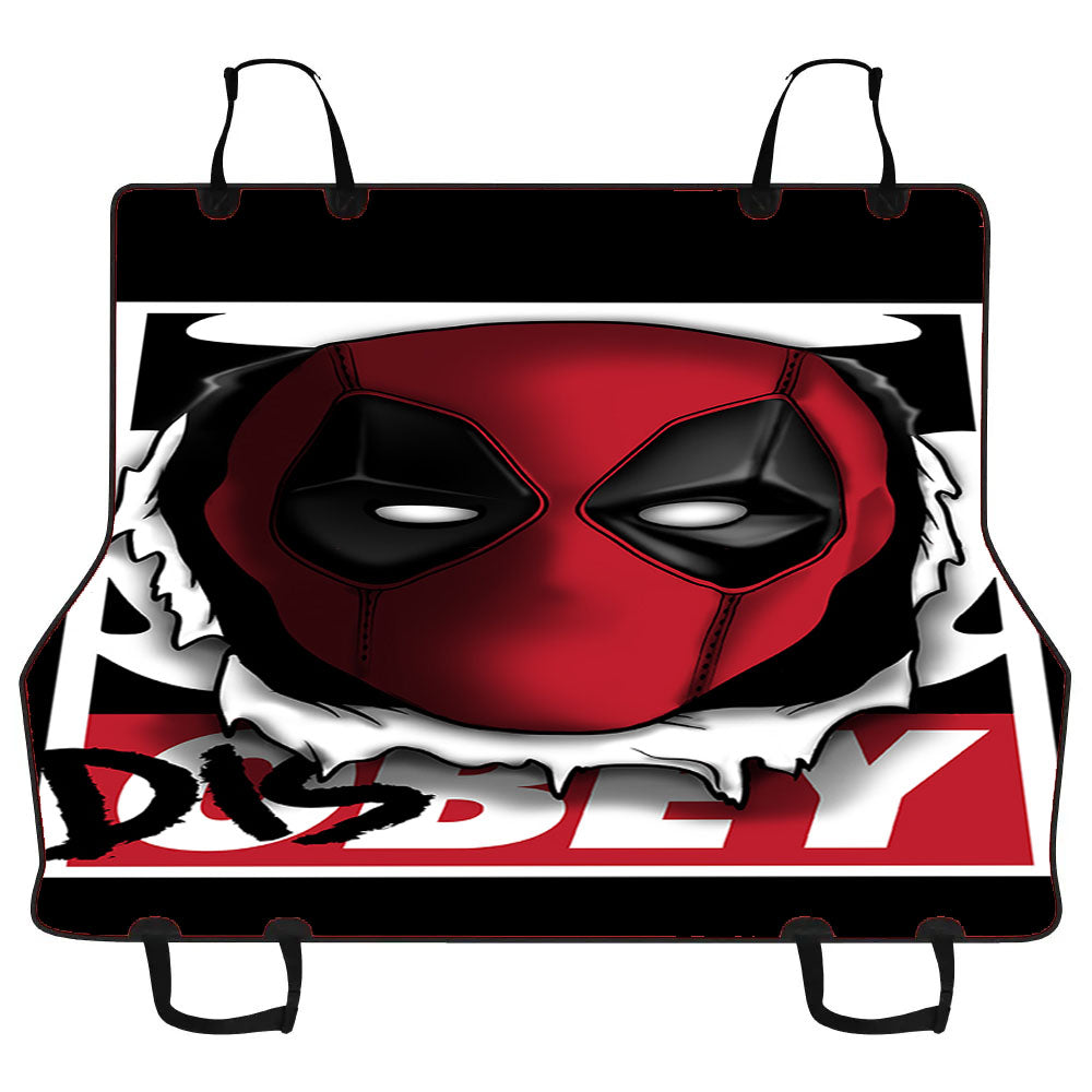 Deadpool Obey Car Pet Seat Cover