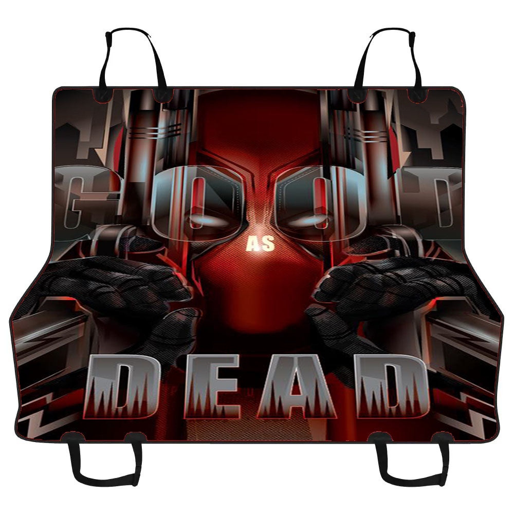 Deadpool Poster Vector Car Pet Seat Cover