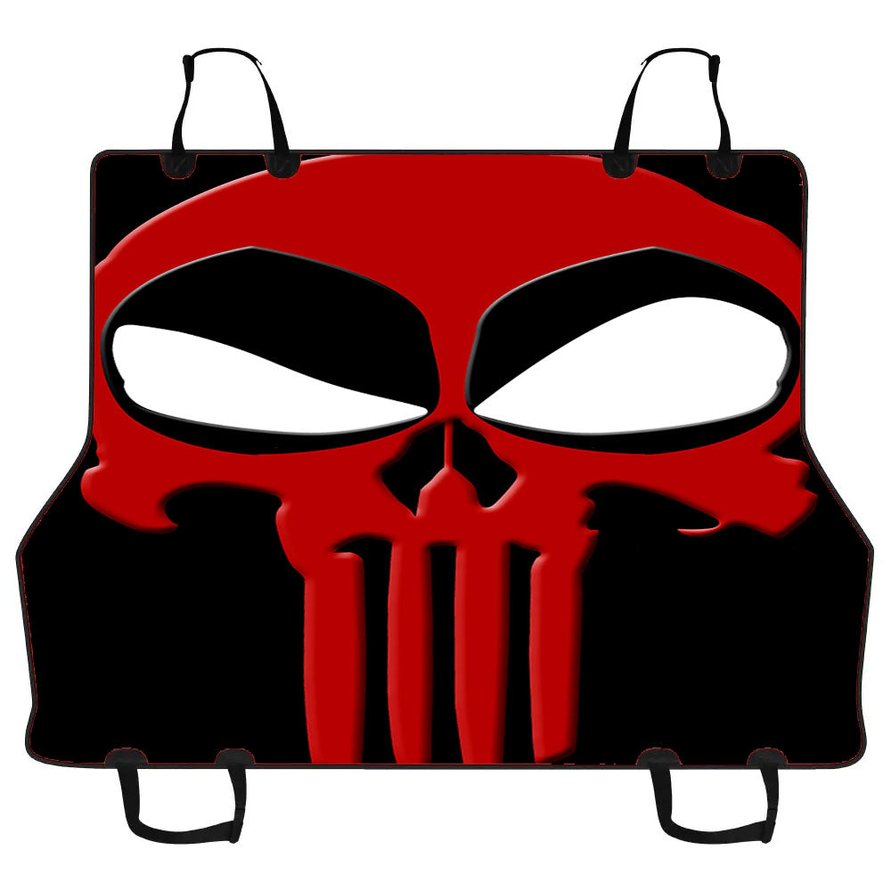 Deadpool Punisher Logo Car Pet Seat Cover