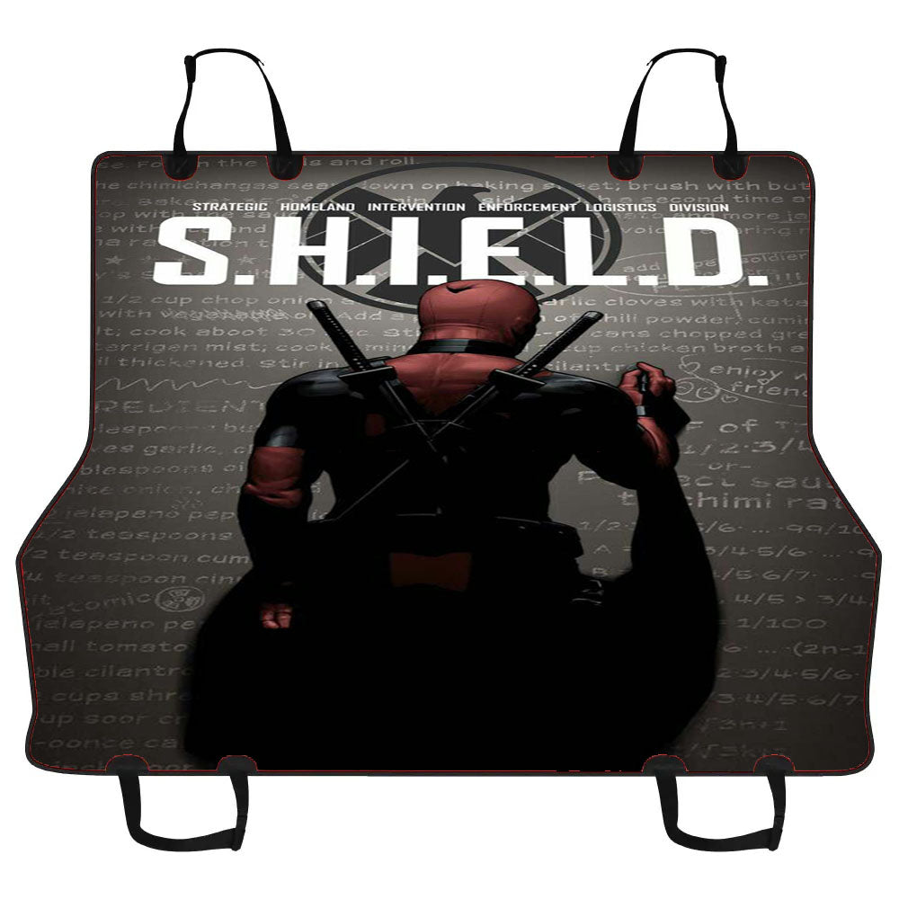 Deadpool Shield Car Pet Seat Cover