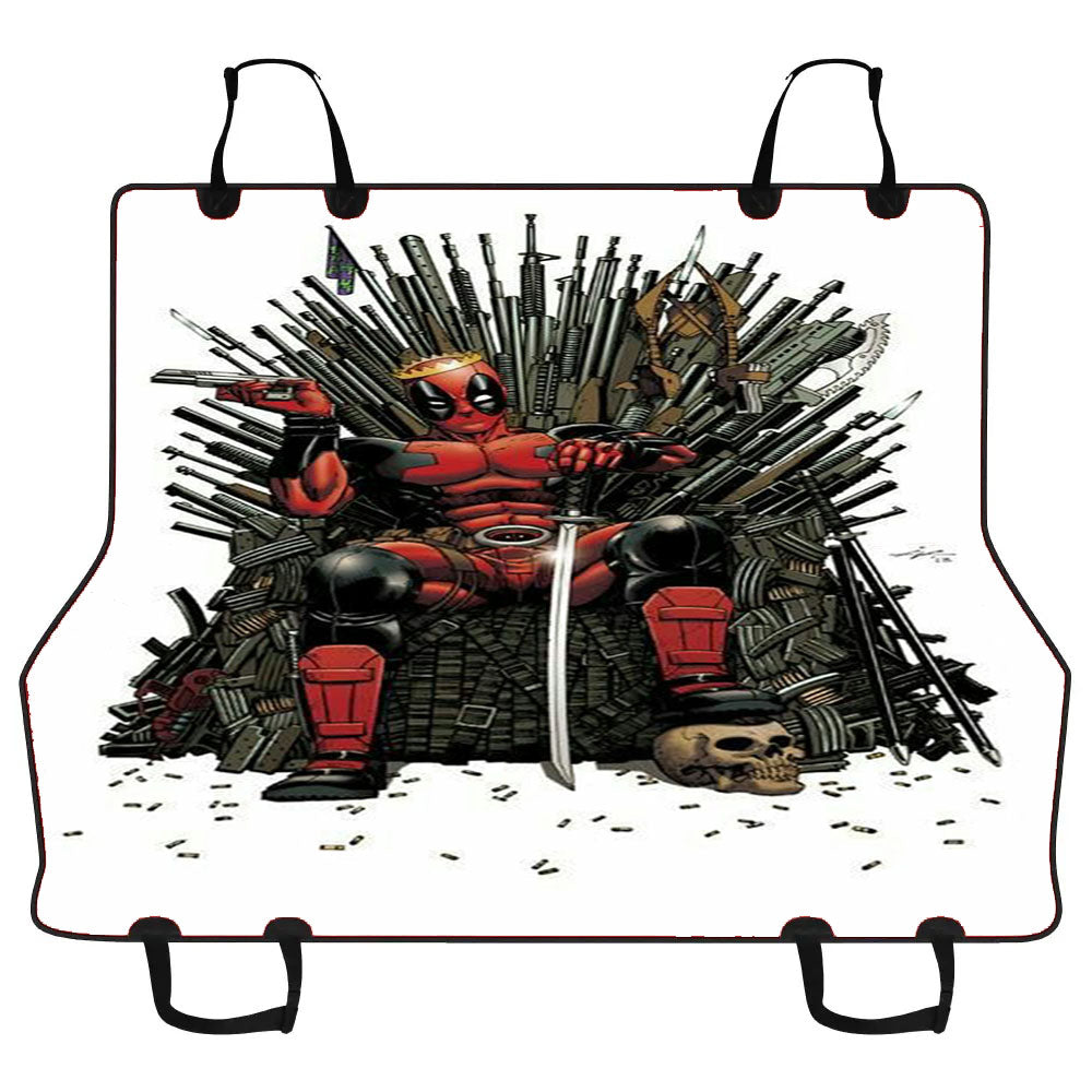 Deadpool Slam Ming Know Car Pet Seat Cover