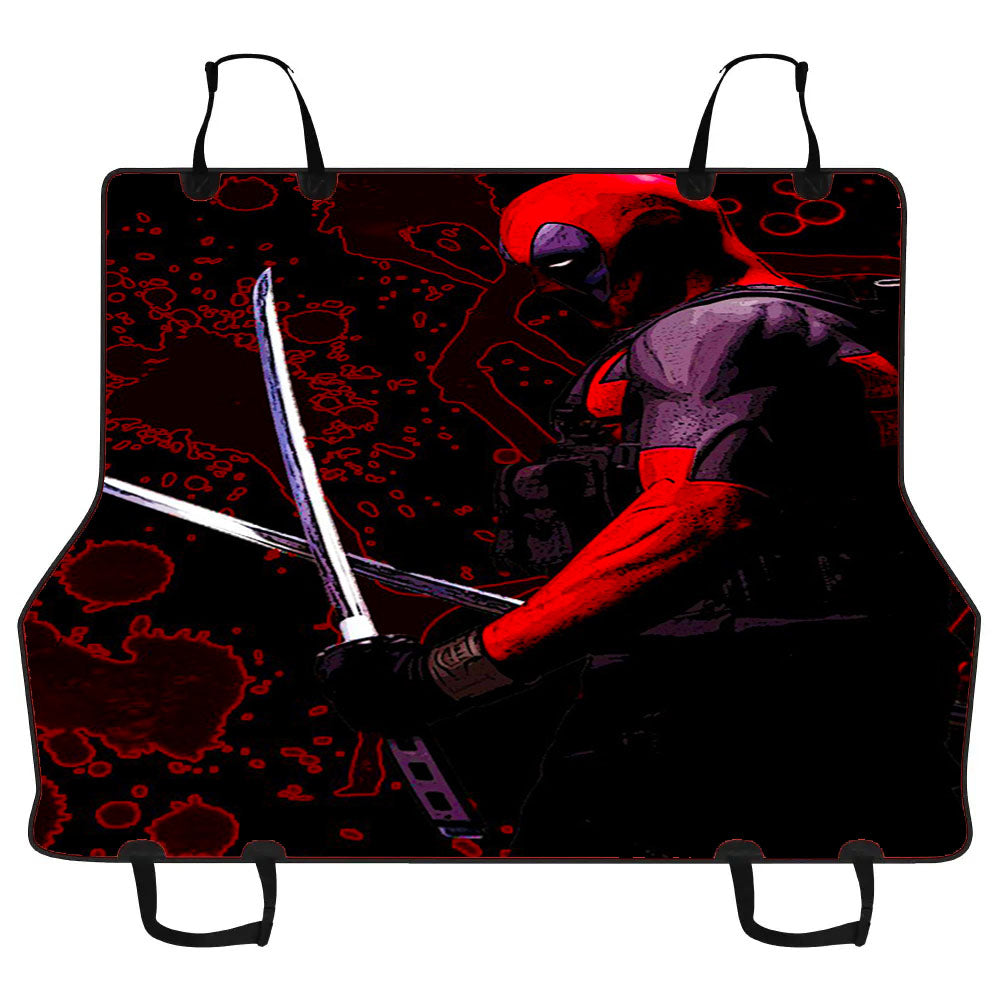 Deadpool Twin Sword Car Pet Seat Cover