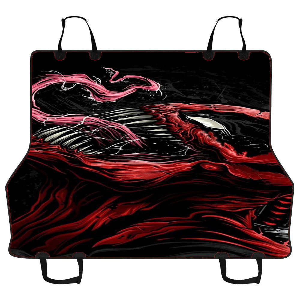 Deadpool Venom Crossover Car Pet Seat Cover