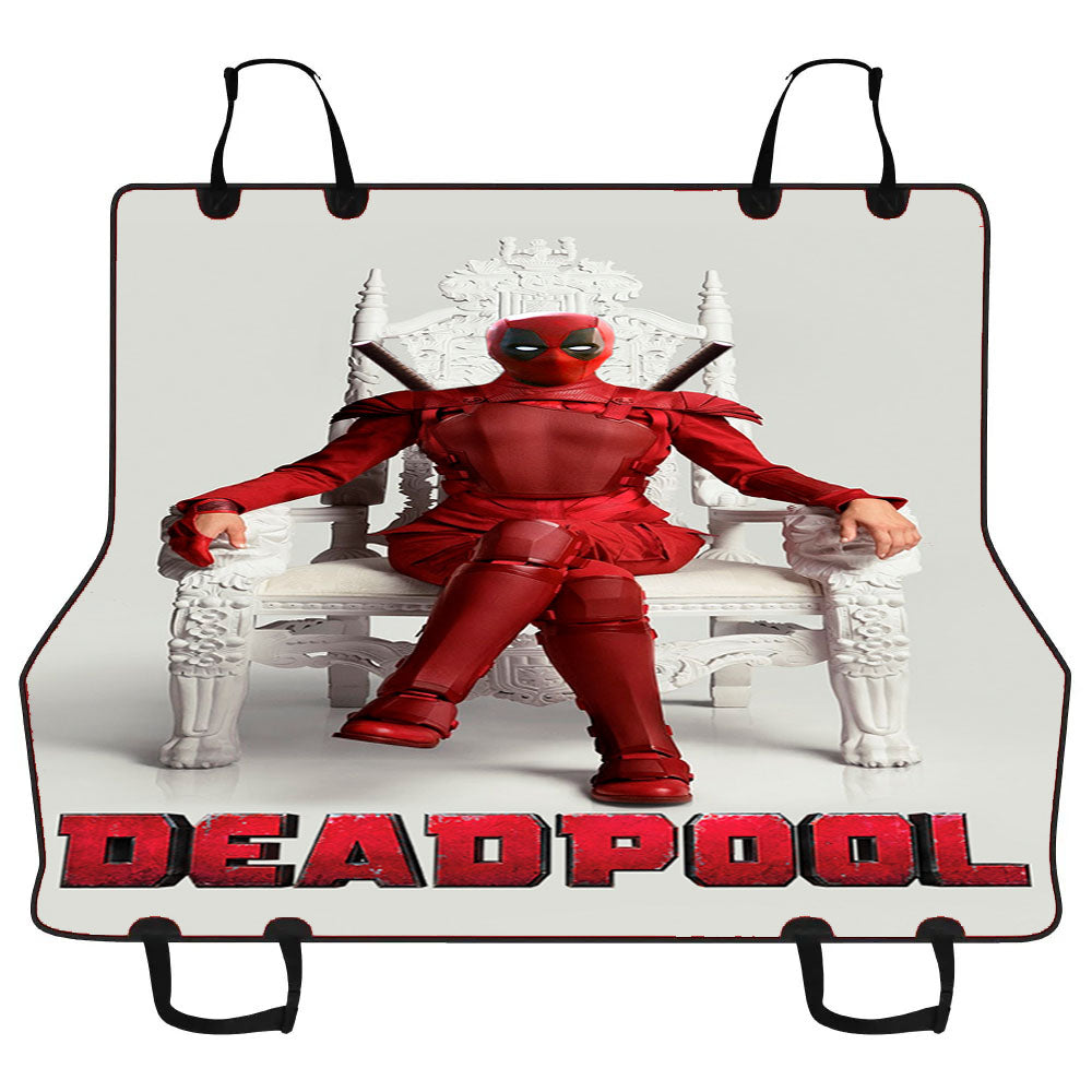 Deadpool White Girl Car Pet Seat Cover