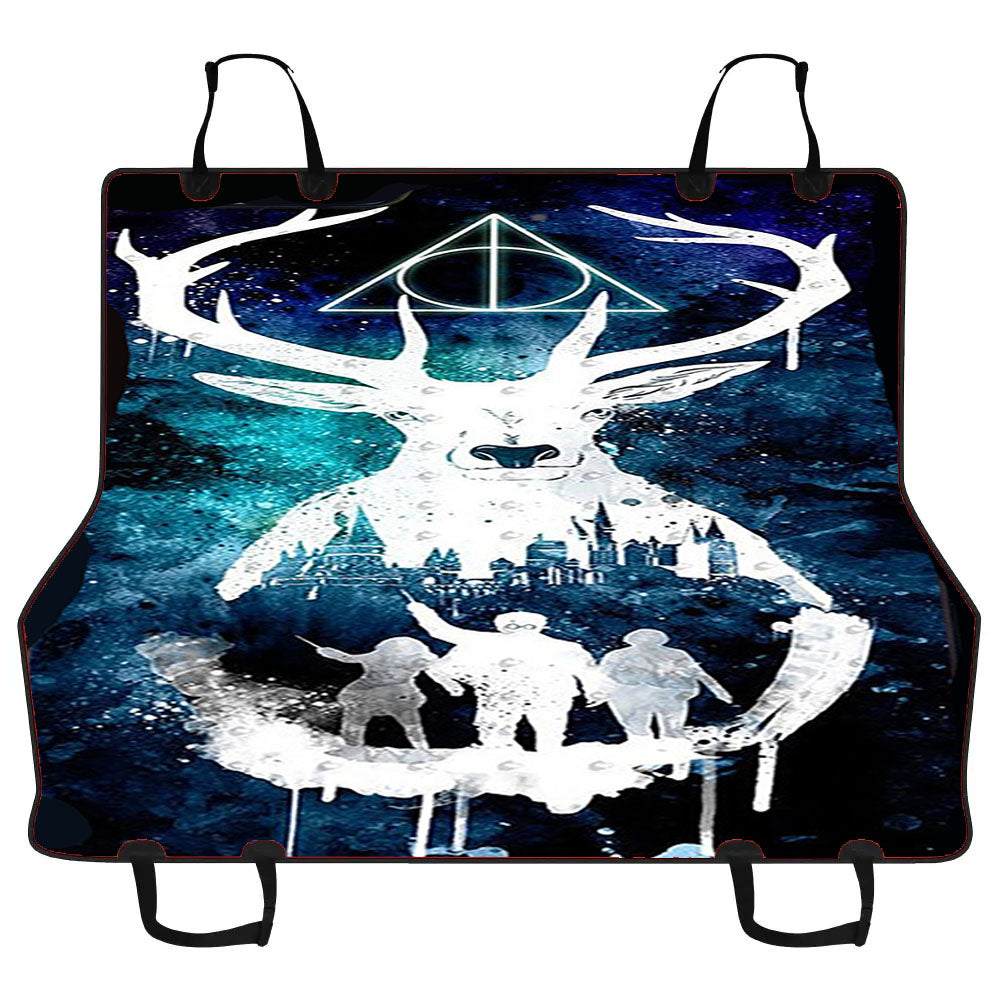 Deathly Hallows Harry Potter Aquarell Car Pet Seat Cover