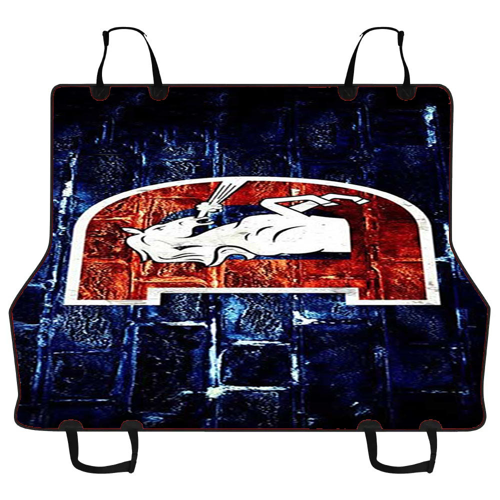 Denver Broncos 2 Car Pet Seat Cover