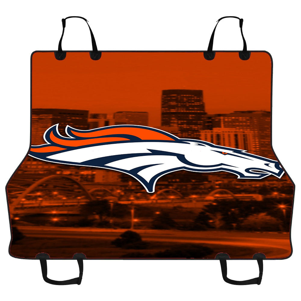 Denver Broncos Emblem Car Pet Seat Cover