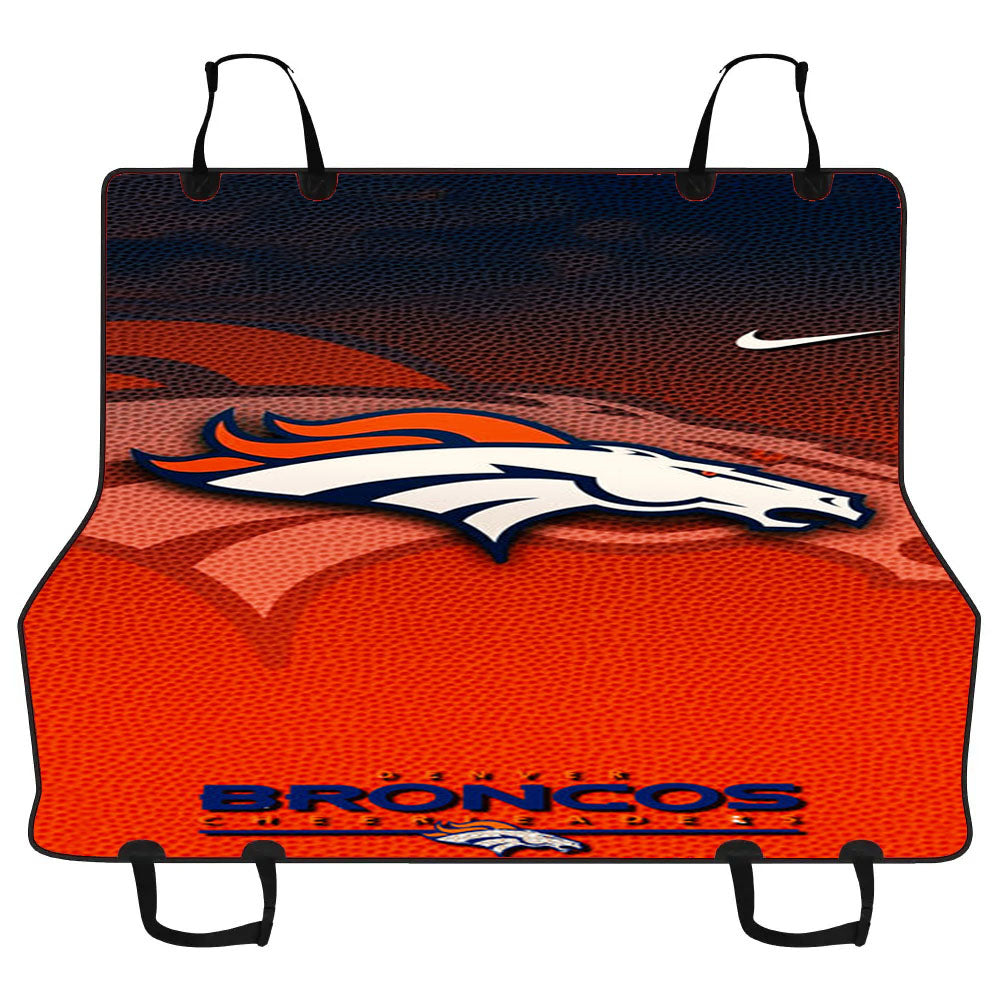 Denver Broncos Nfl 9 Car Pet Seat Cover