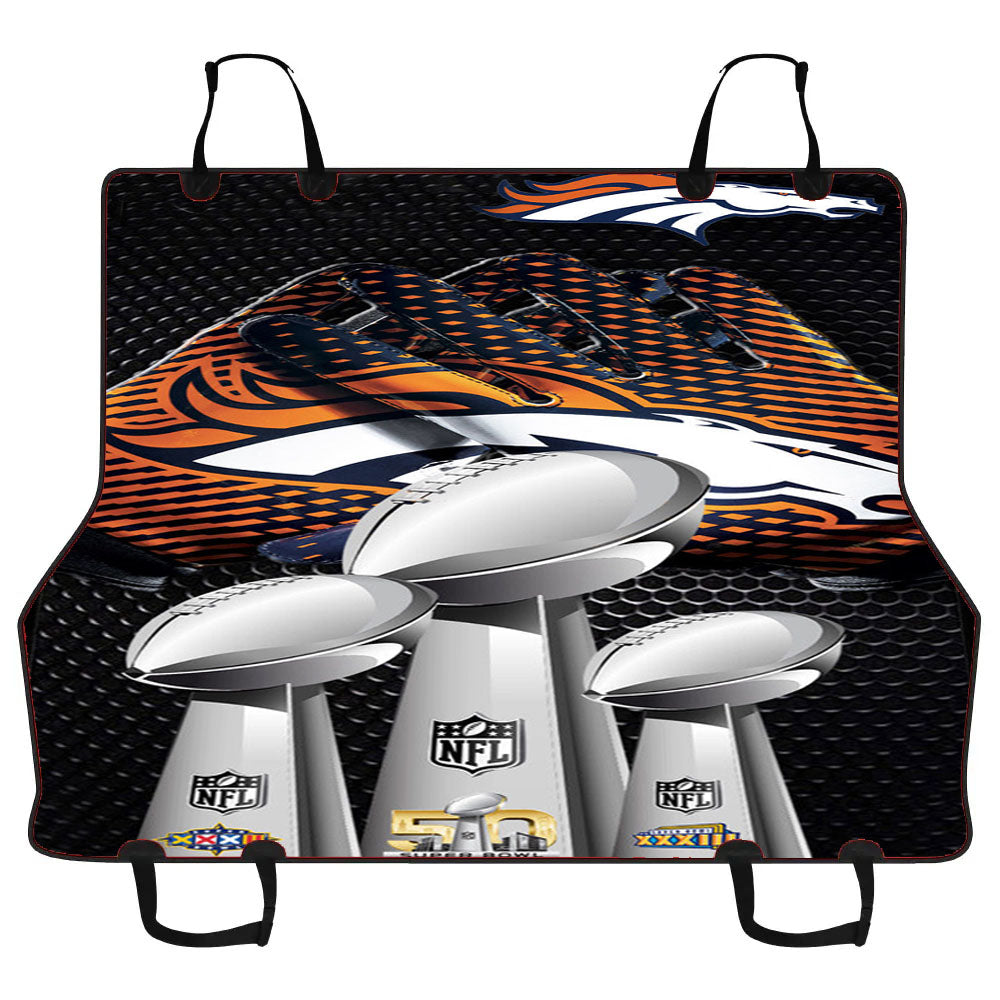 Denver Broncos Superbowl 50 Nfl Car Pet Seat Cover