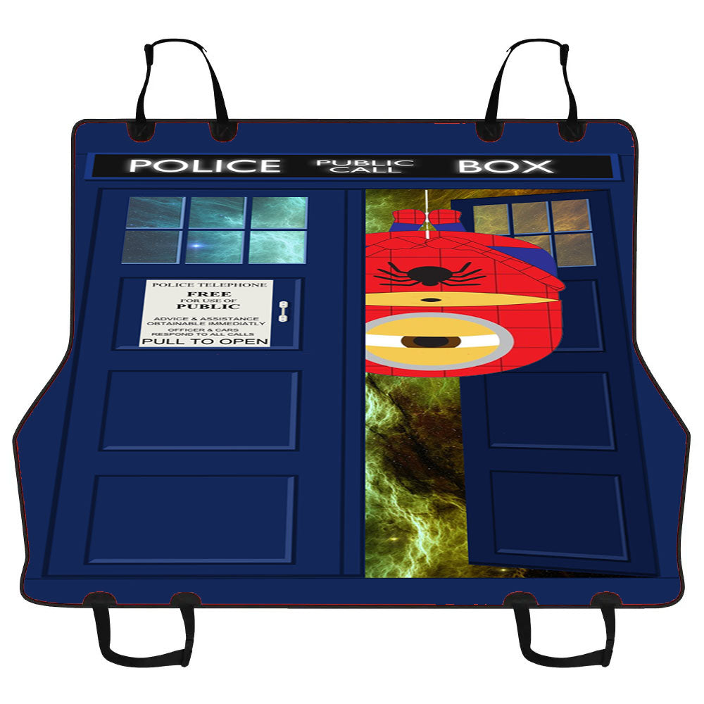 Despicable Me Minion Spiderman Tardis Car Pet Seat Cover