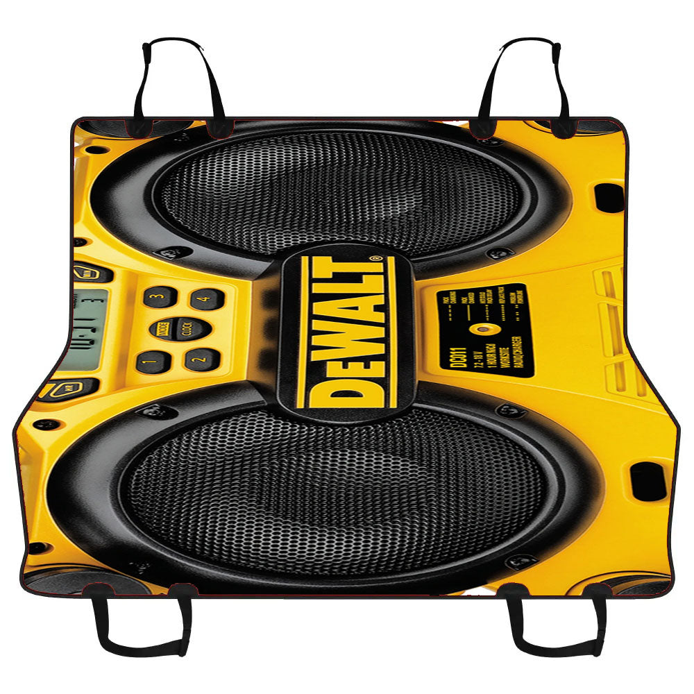 Dewalt Jobsite Yellow Radio Car Pet Seat Cover