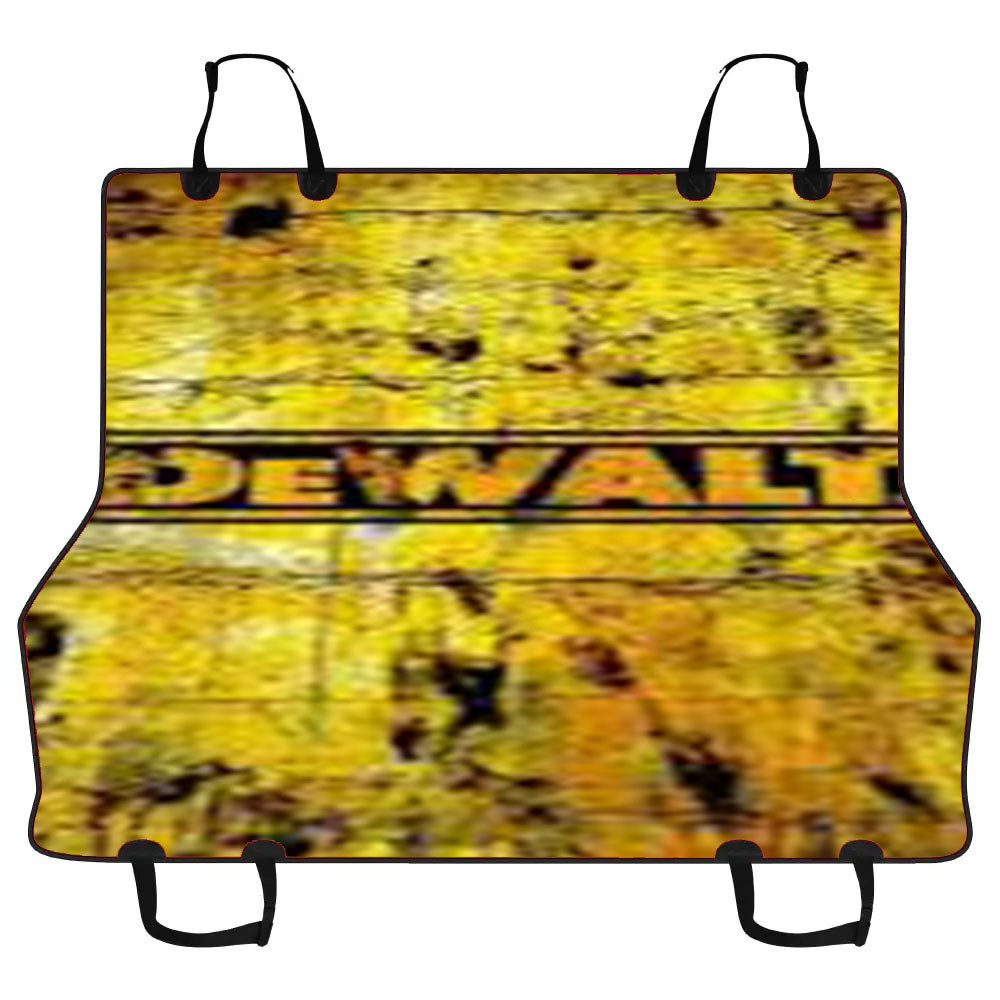 Dewalt Logo Car Pet Seat Cover