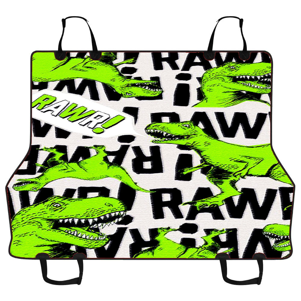 Dinosaur Pattern Honest Diapers Car Pet Seat Cover