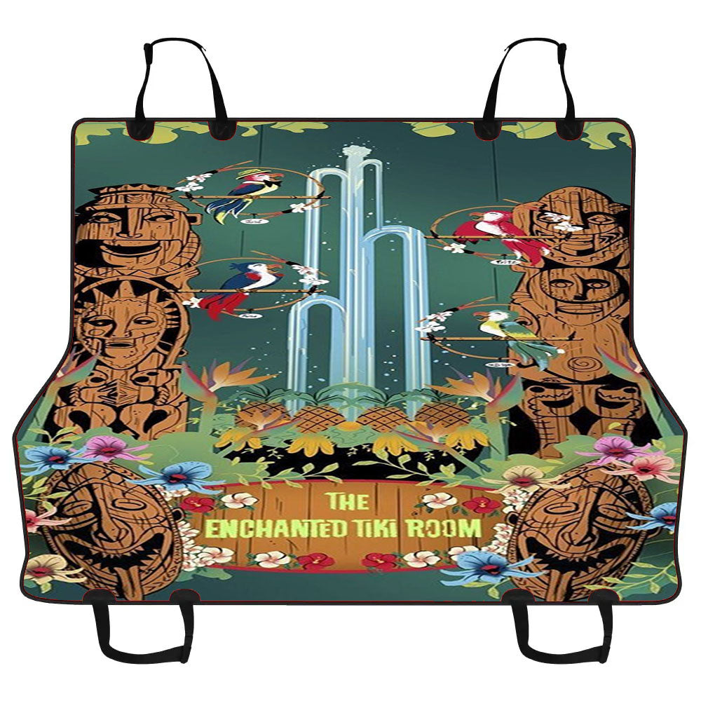 Disney Enchanted Tiki Room Car Pet Seat Cover