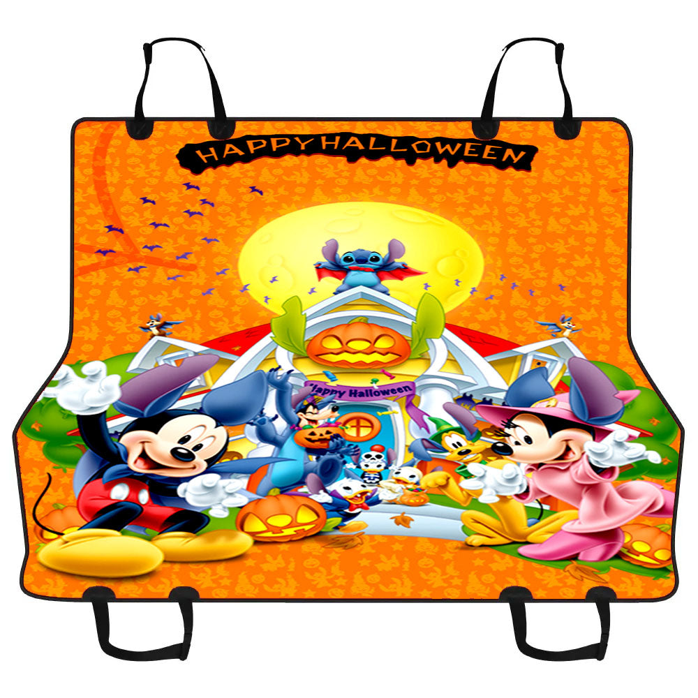 Disney Halloween Party Car Pet Seat Cover