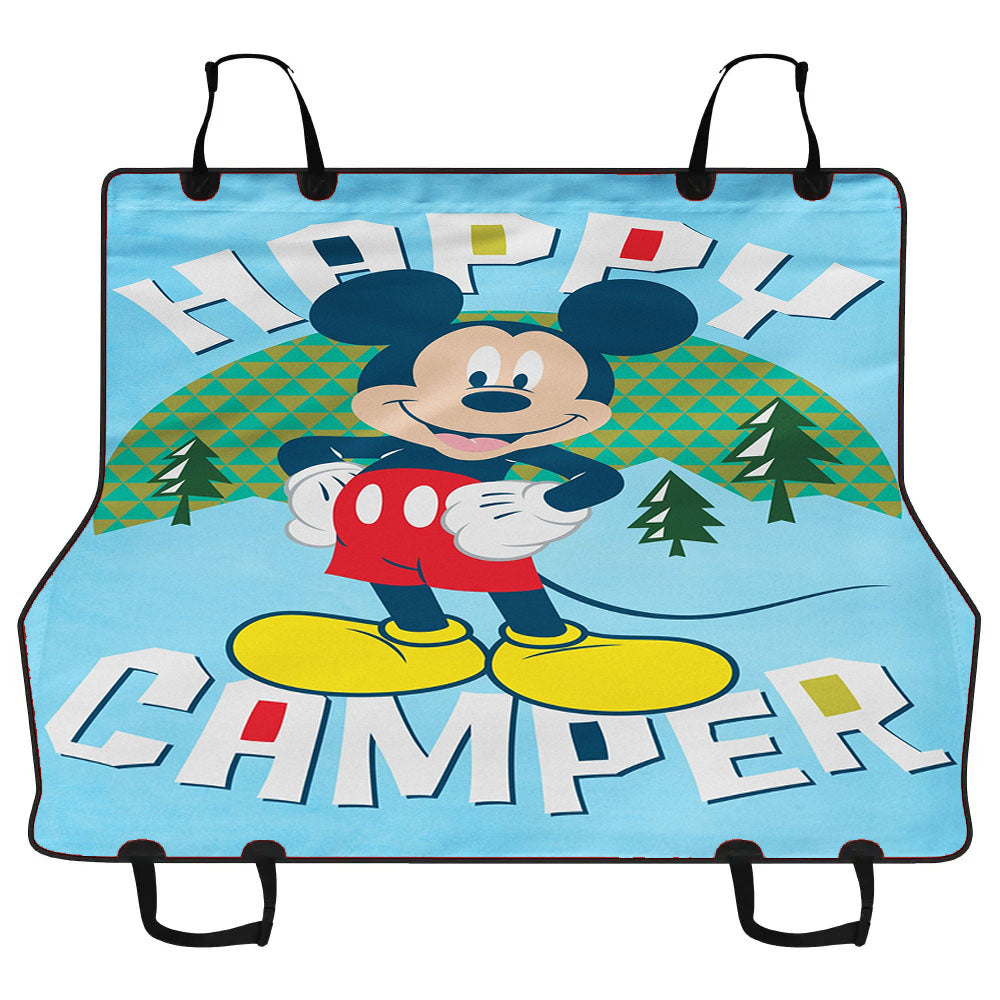 Disney Happy Camper Mickey Car Pet Seat Cover