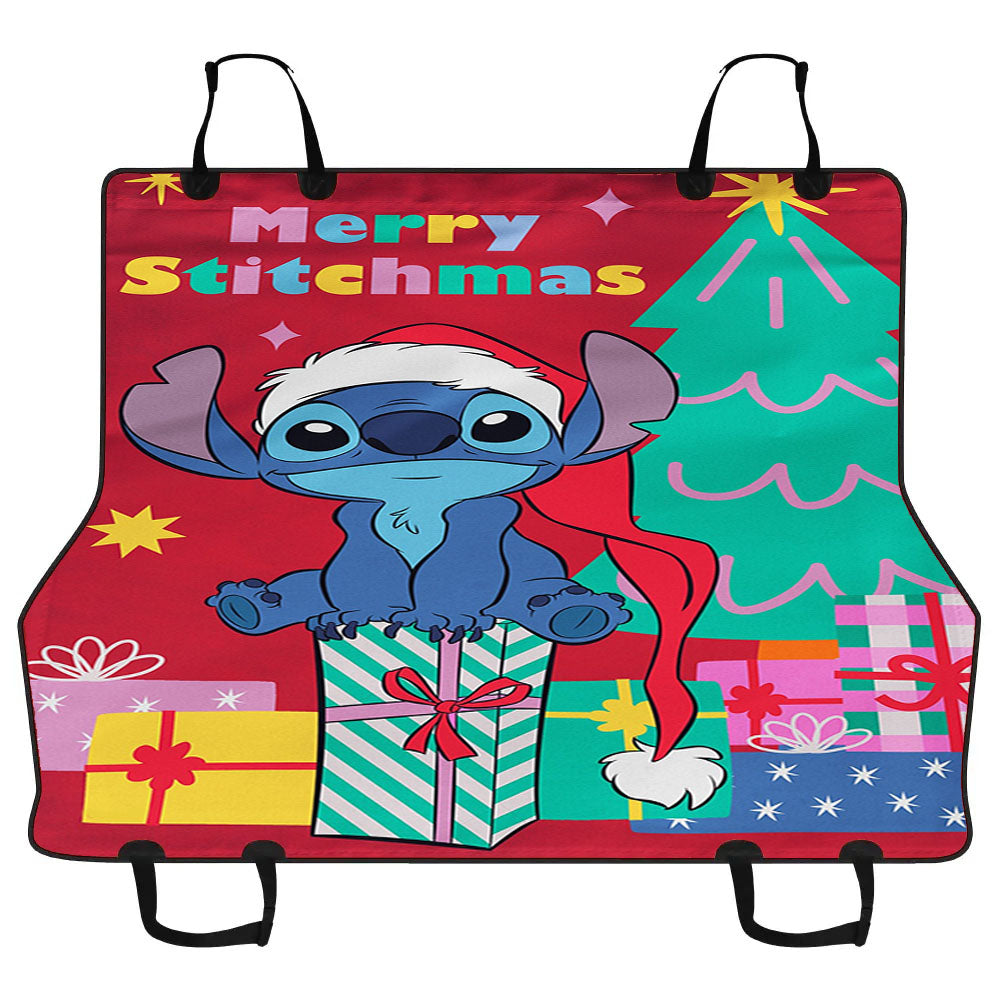 Disney Merry Stitchmas Stitch Car Pet Seat Cover