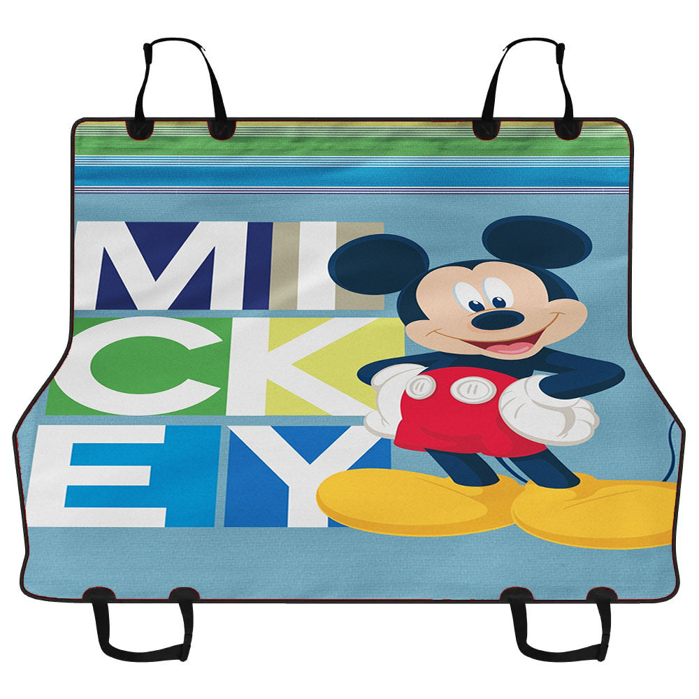 Disney Mickey Blocks Car Pet Seat Cover