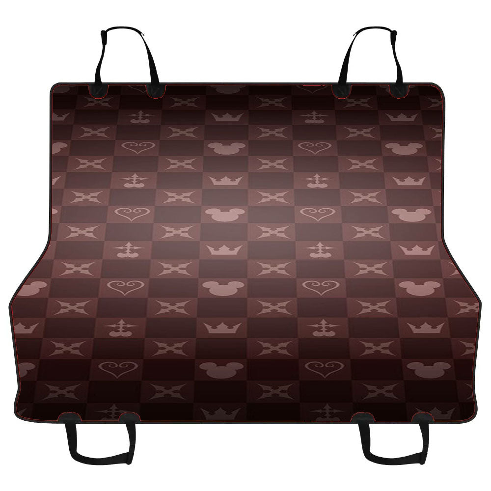 Disney Mickey Mouse Kingdom Hearts Pattern Car Pet Seat Cover