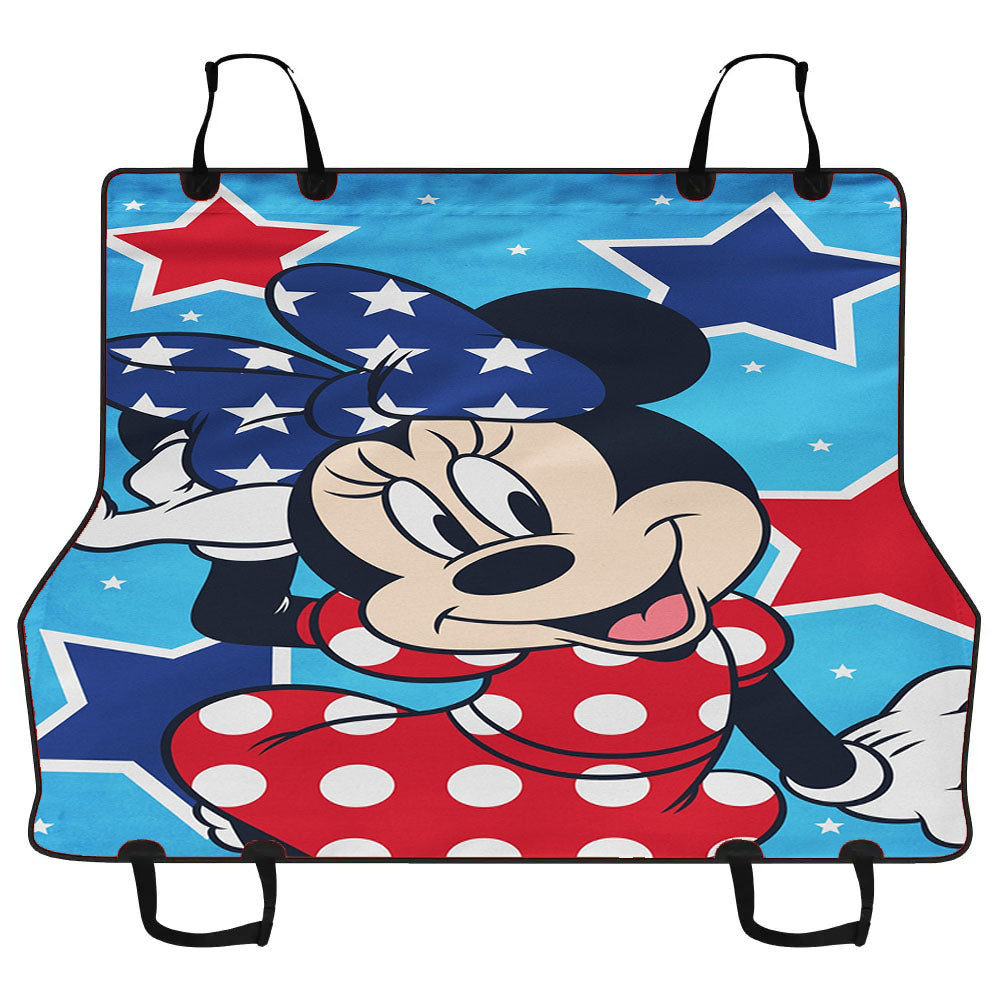 Disney Usa Stars Minnie Mouse Car Pet Seat Cover