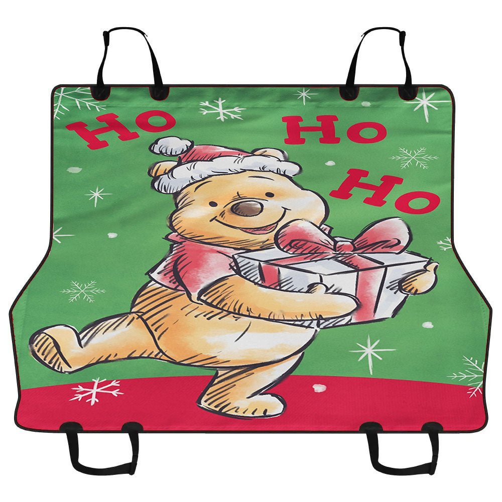 Disney Very Merry Christmas Pooh Car Pet Seat Cover