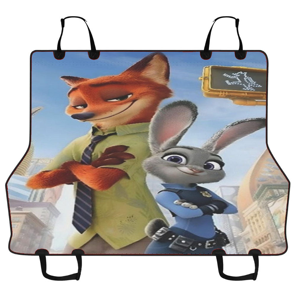 Disney Zootopia Featuring Nick Car Pet Seat Cover