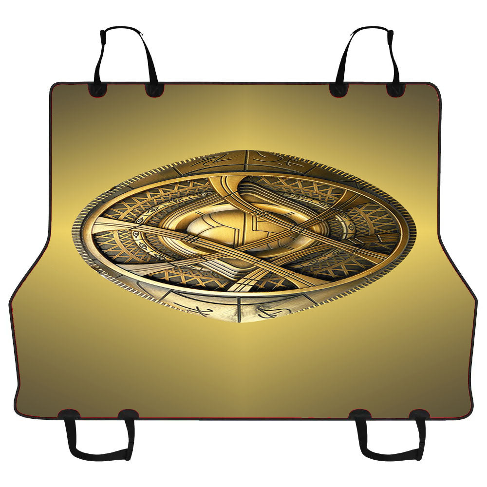 Doctor Strange Pendant Eye Of Agamotto Amulet Necklace Car Pet Seat Cover