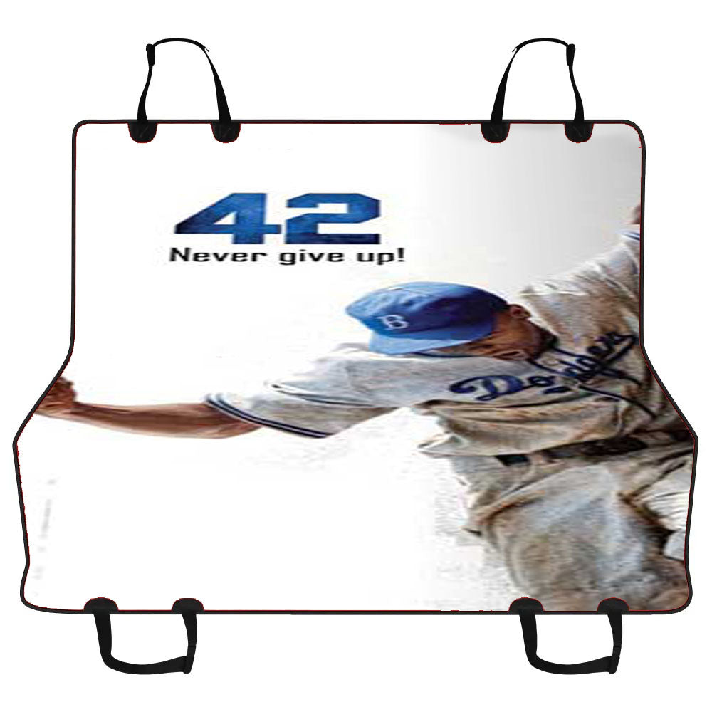 Dodgers 42 Poster Car Pet Seat Cover