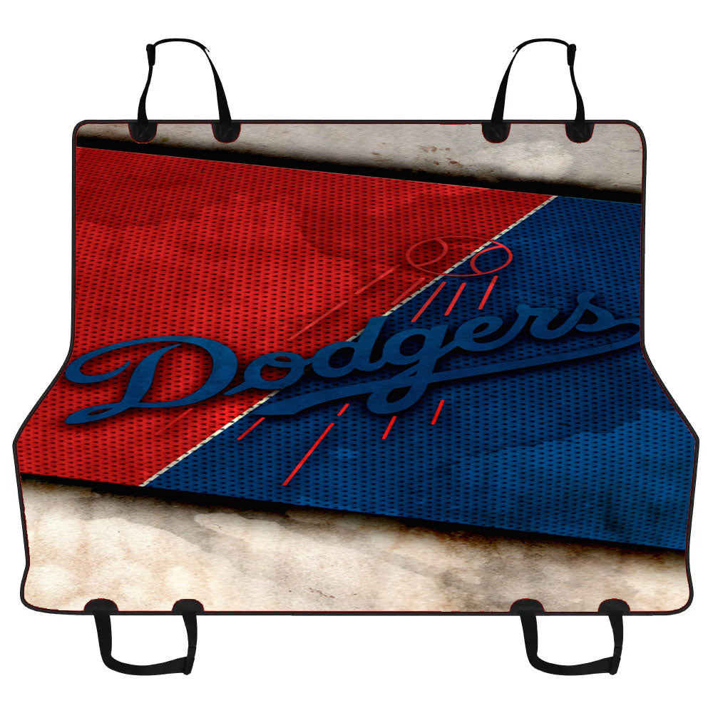 Dodgers Red Navy Car Pet Seat Cover