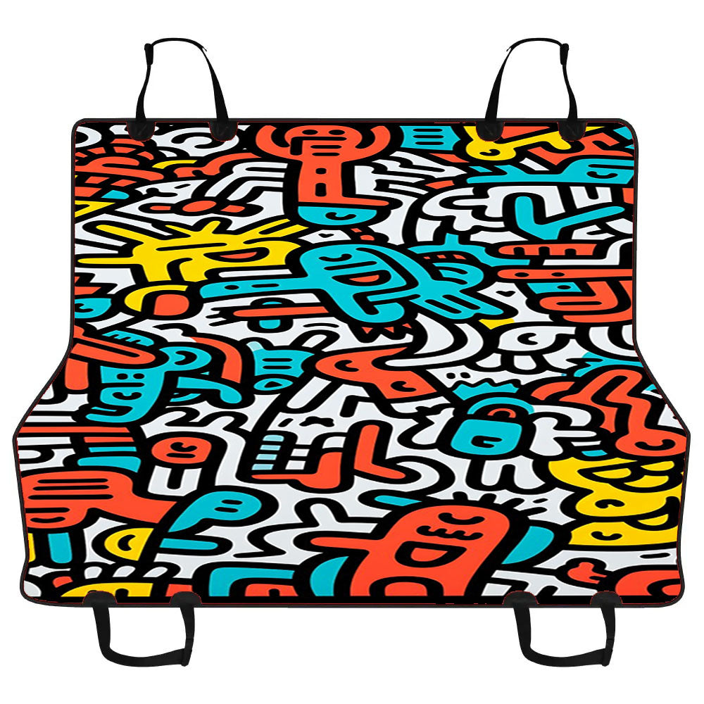 Doodles 4 Car Pet Seat Cover