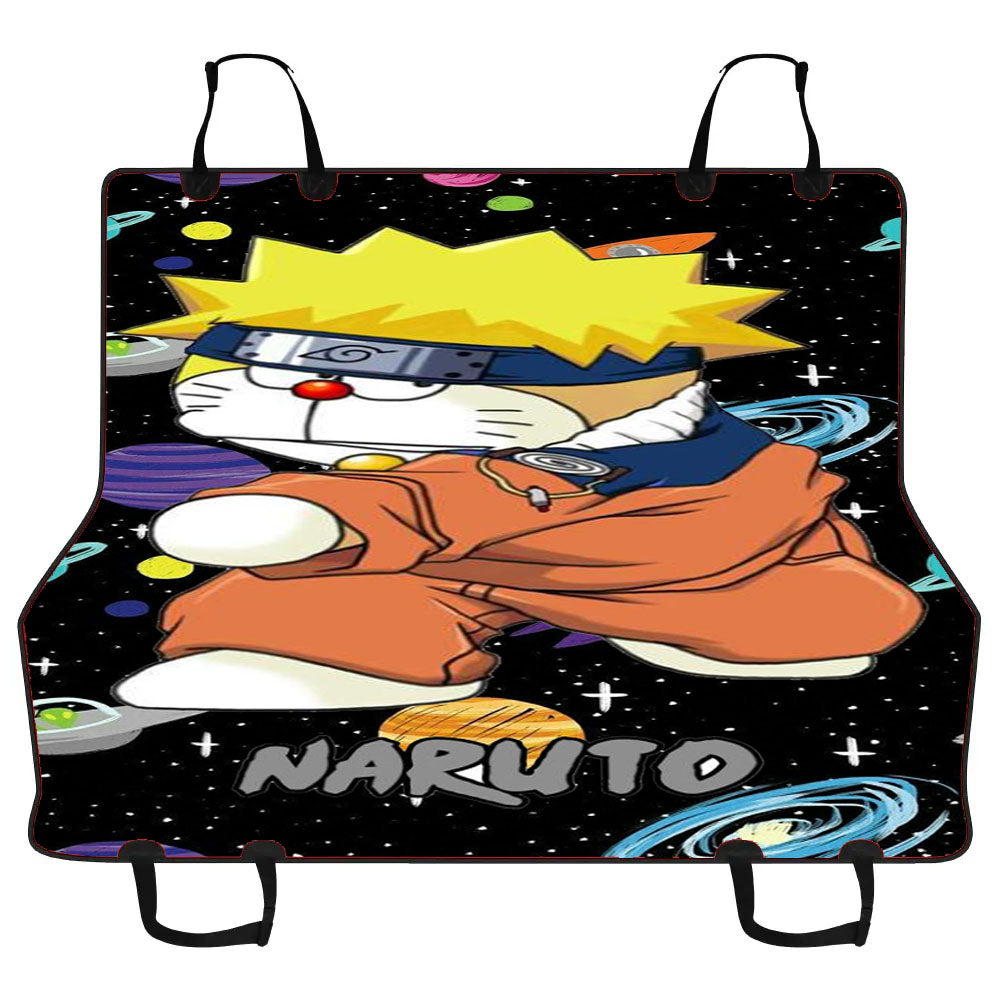 Doraemon Naruto Style With Pattern Car Pet Seat Cover