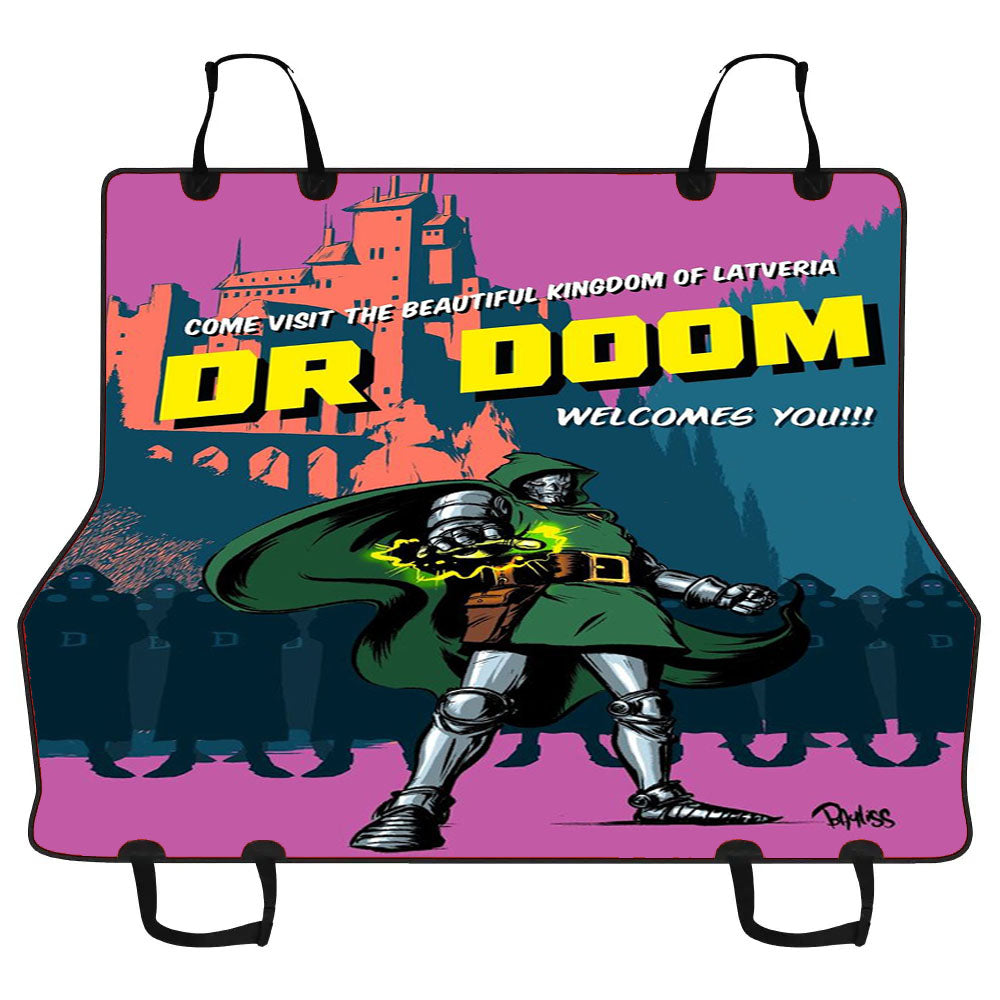 Dr Doom Marvel Car Pet Seat Cover