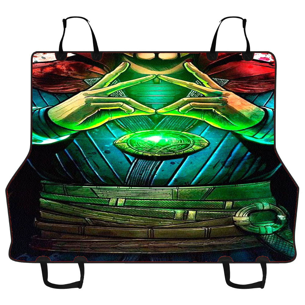 Dr Strange And Stone Thanos Car Pet Seat Cover