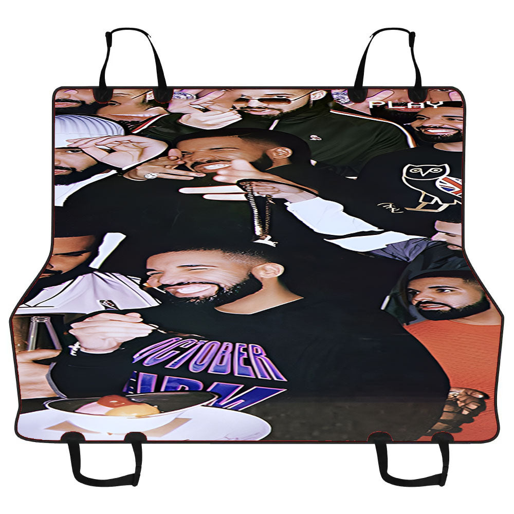 Drake Collage Car Pet Seat Cover